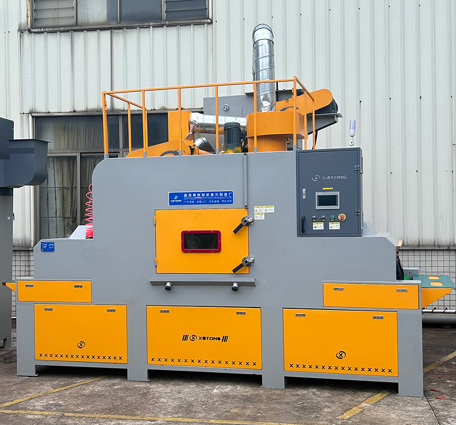 深圳百超機械輸送式自動噴砂機設(shè)備 深圳百超機械輸送式自動噴砂機設(shè)備